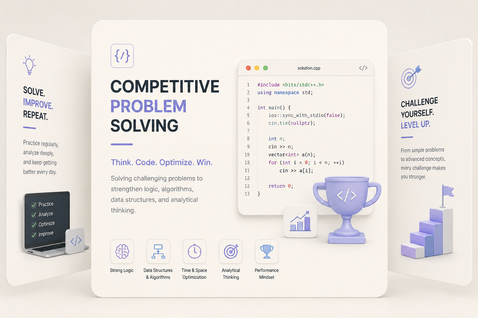 Algorithm visualization coding