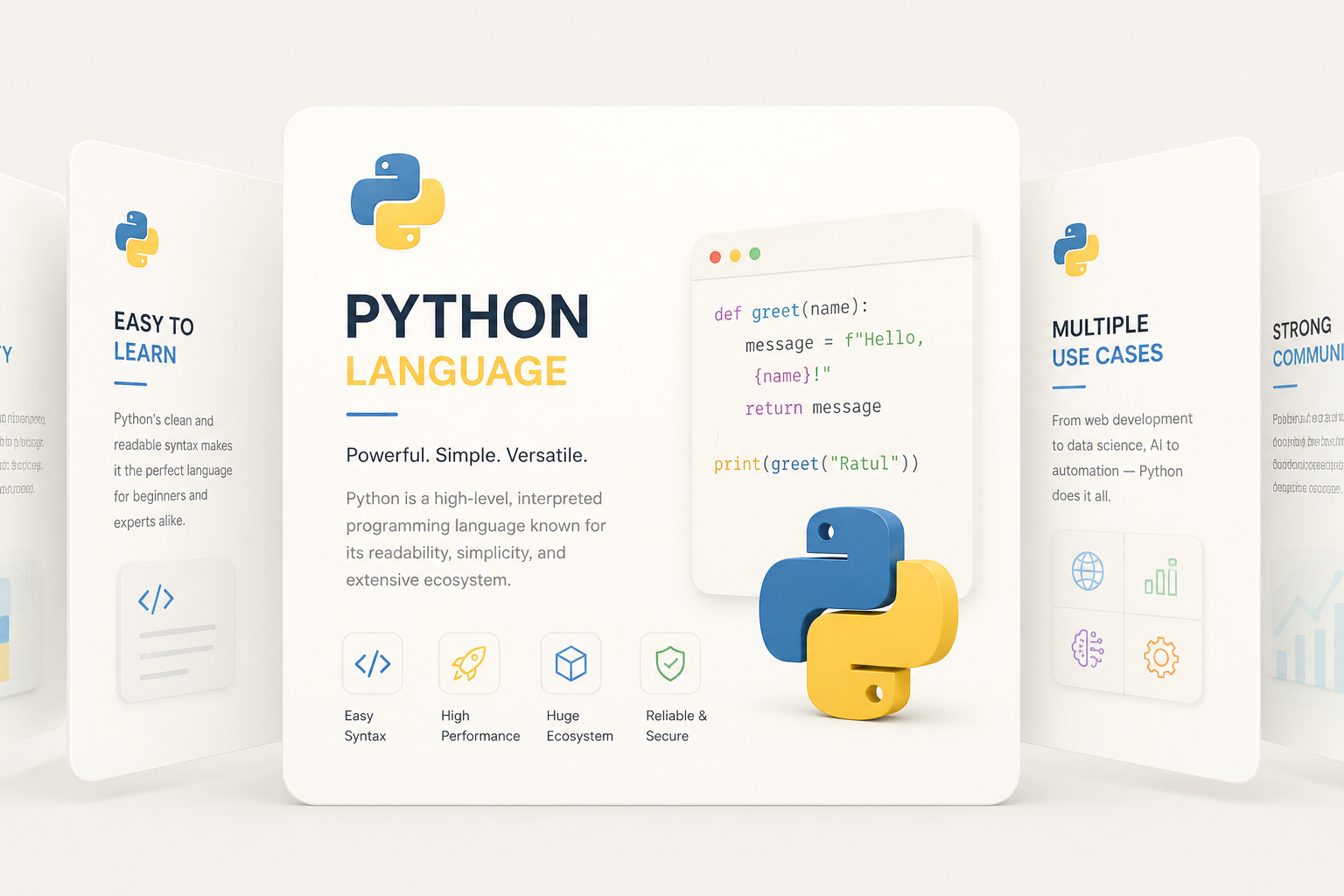 Python coding setup